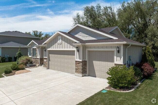 Rows of perfectly planned homes with beautiful yards are scattered throughout Harrisville.