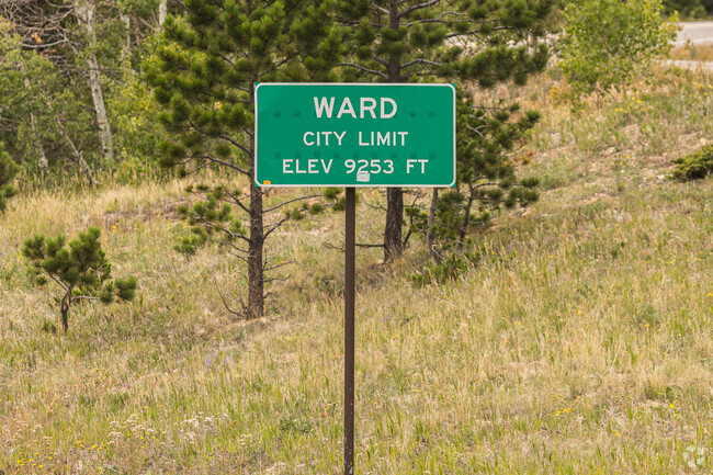 The town of Ward is a small, historic mining town known for its rustic charm and beauty.