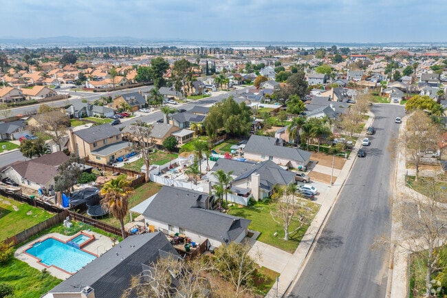 Some Rainbow Ridge homes have pools for the family to enjoy.