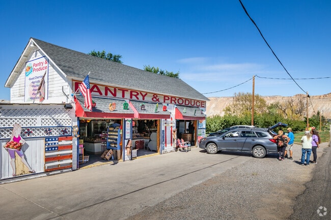 Pick up produce from local farmers at Anita's Pantry in East Orchard Mesa.
