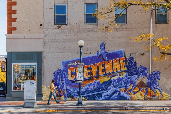 Historic Cheyenne is both a suburban neighborhood and the city’s downtown.