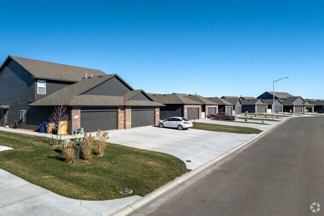 Goddard has several new townhouse developments.