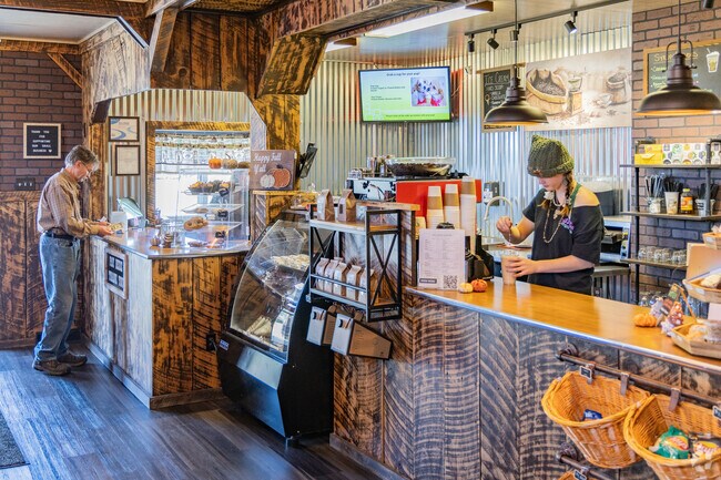 Hillview Coffee is where residents of Franklin Township enjoy stopping for a hot drink.