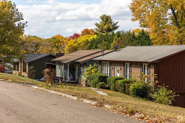 The topography here provides ample opportunity to find a house with a walkout basement.