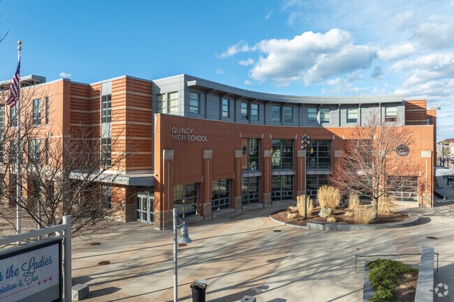South Quincy students finish their academic studies at Quincy High School.