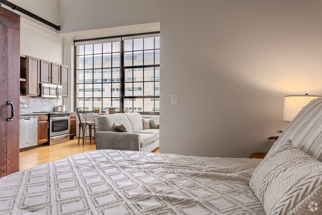 1BR, 1BA - A Loft - Bedroom