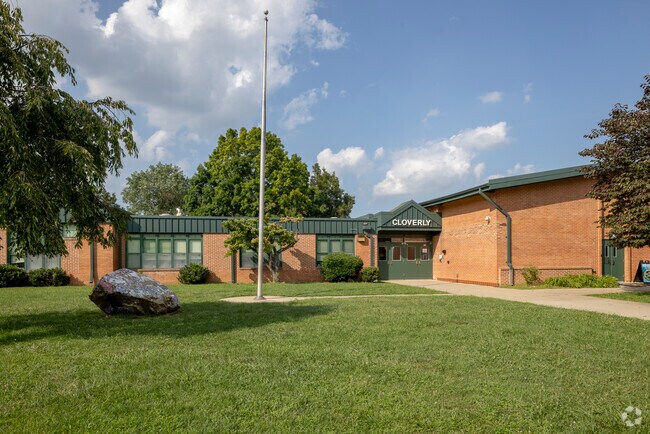 Cloverly Elementary School building in Cloverly.