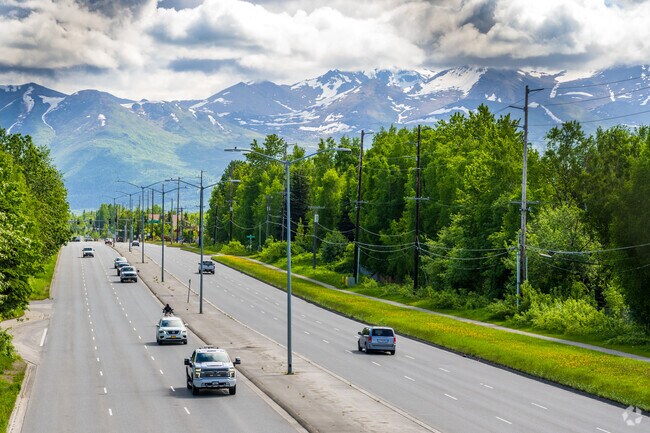 Northern Lights Blvd is easily accessible to get South Addition residents around town.