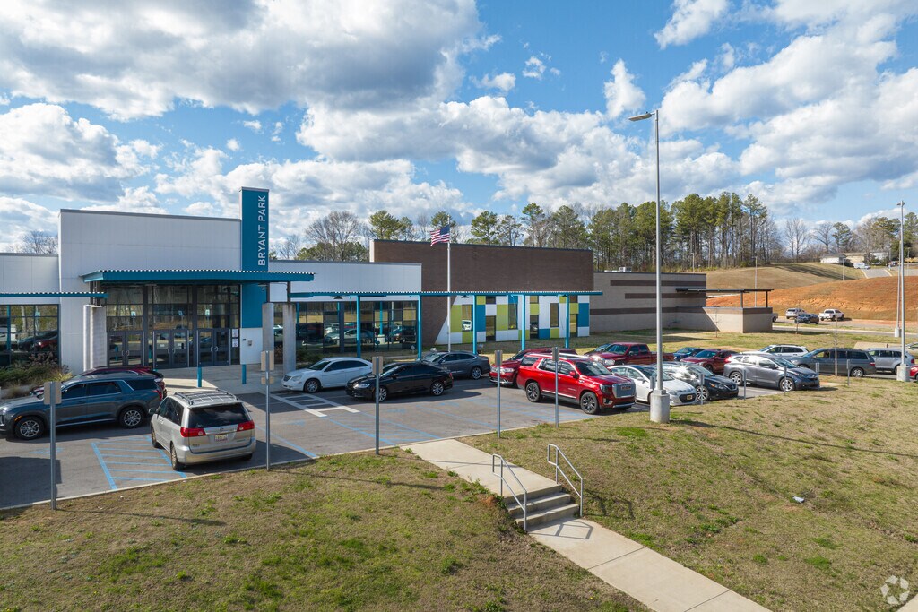 Your children can attend Bryant Park Elementary in Huffman.