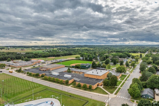 Belle Plaine Junior/Senior High School
serves grades 7-12.