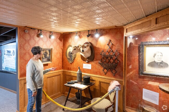 Only minutes from Northside-Hester Park, the Stearns History Museum offers insight on the area's history.