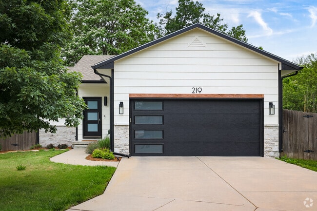 This remodeled home looks fantastic in Orchard Breeze.