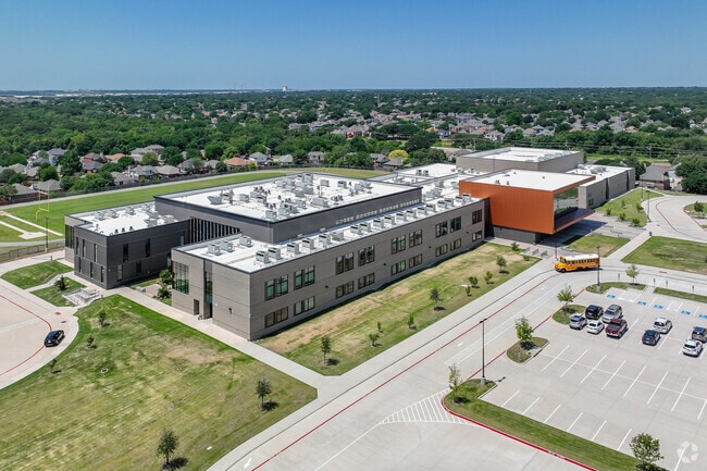 The staff at Hedrick Middle in Lewisville implement a learning organization for success.