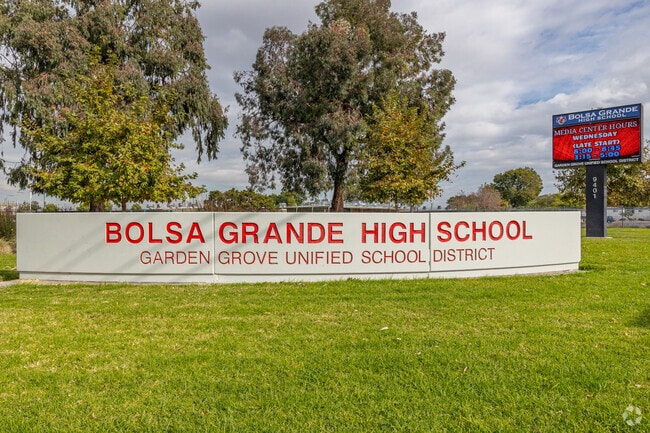 Bolsa Grande High School is a well known school in the community.