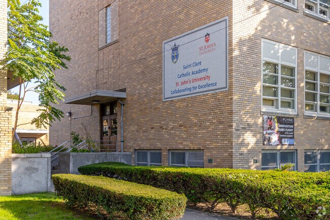 St. Clare Catholic Academy and St. John's University collaborate to provide excellent education.