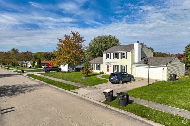 Streets are well maintained in the Centerhurst neighborhood.