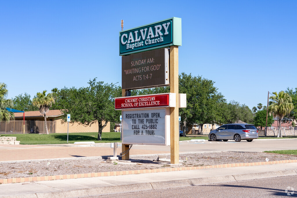 Calvary Christian School is located right off N 7th St in the North side of Harlingen.
