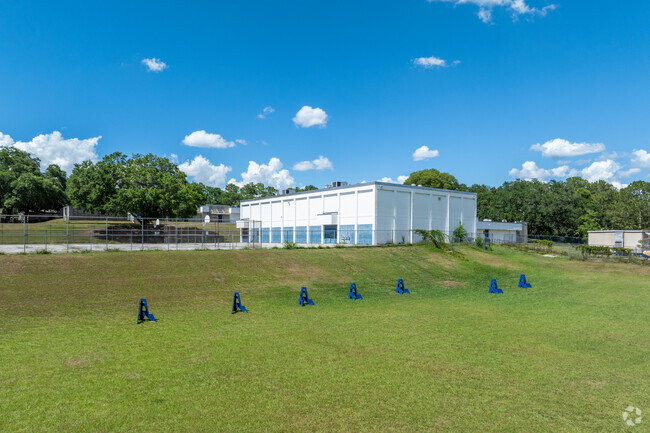 Run the open fields at Fort Clarke Middle School.