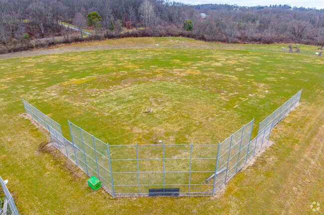 South Buffalo Elementary School includes a baseball field for the students.