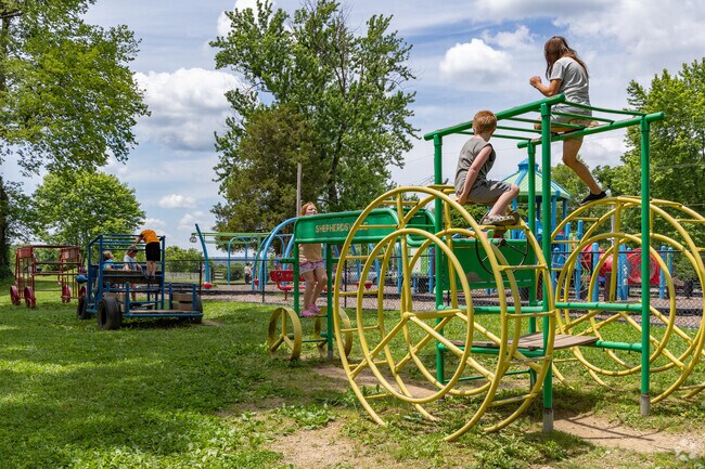 Shepherdsville Park is located next to the Salt River on 114 acres.