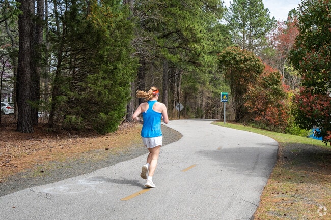 Woodcroft is a popular running trail.