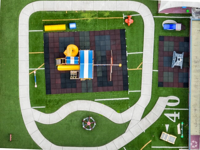The campus of Jubilee Christian Preparatory Academy includes a spacious playground.