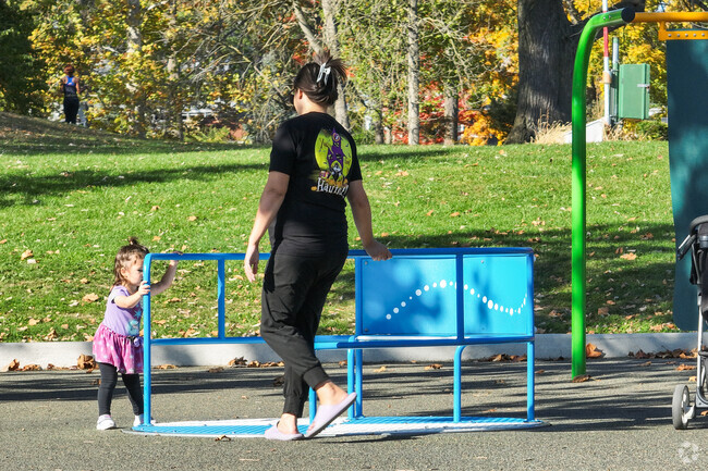 Faurot Park  in Lima has a wonderful playground for the kids to enjoy.