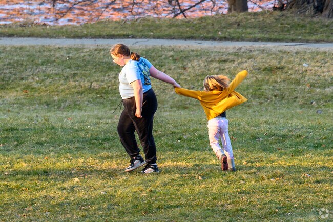 The joy of childhood, as experienced in Moores Park in Lansing.