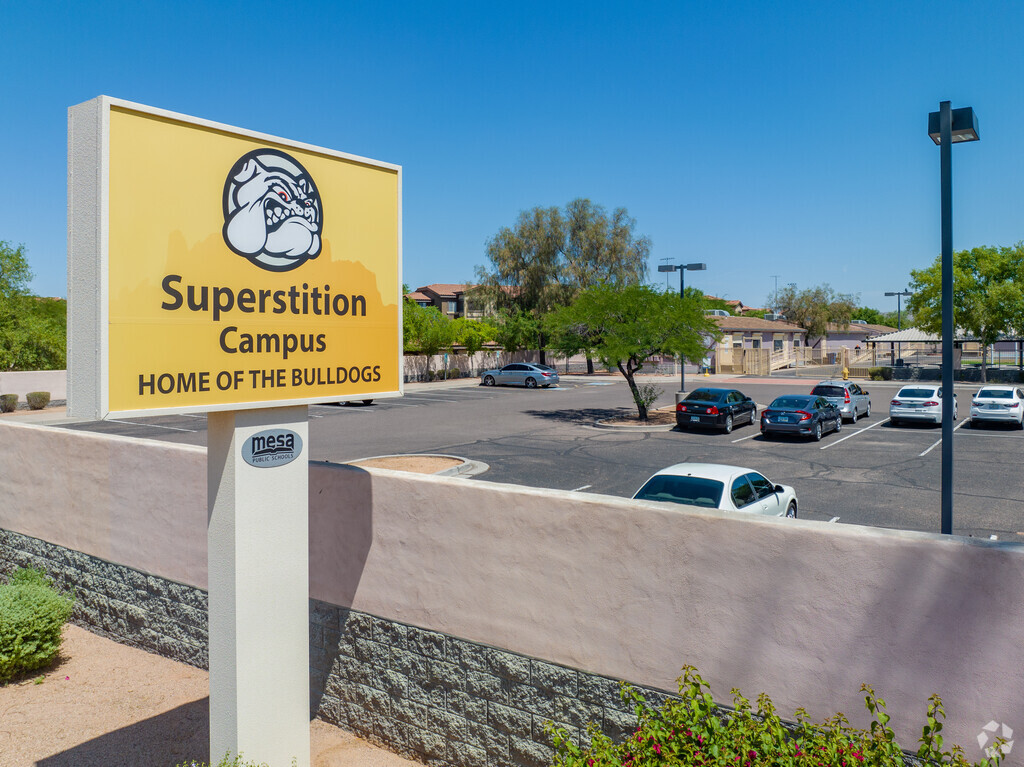Superstition High School is home of the Bulldogs, students in Superstition Country, AZ.
