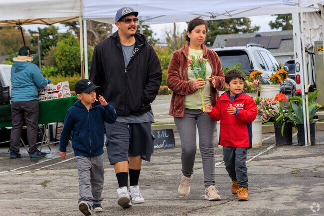 Stroll and take in the sights and aromas of the Lakewood Farmers Market.