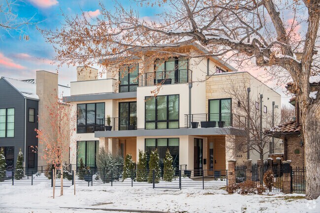A modern home in Cherry Creek is a frequent site.