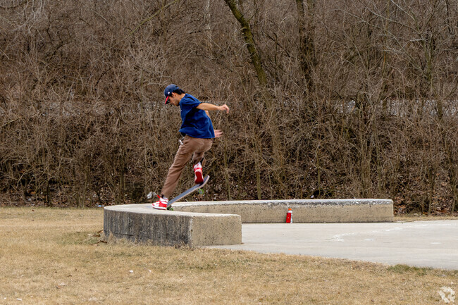 Grab your skateboard and head on over to the Miamisburg Community Park.