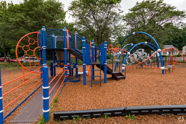 Children love the playground at Van Duyn Elementary.