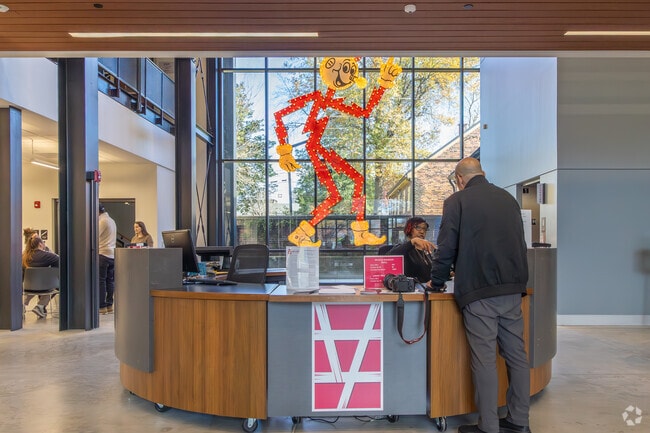 Reddy Kilowatt greets you as you enter York County History Center, which opened in 2024.