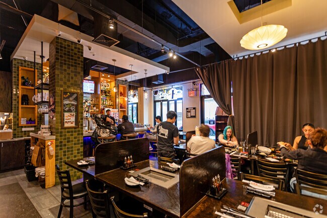 Gyu-Kaku Japanese BBQ in White Plains offers great food and a great ambiance.