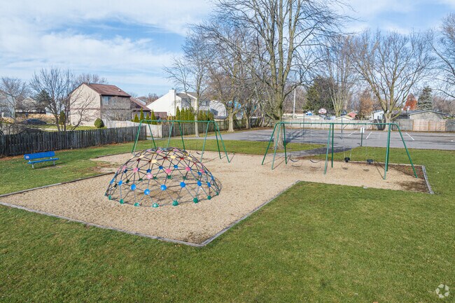 The playground awaits the students for recess at Aurora's Smith Elementary School.