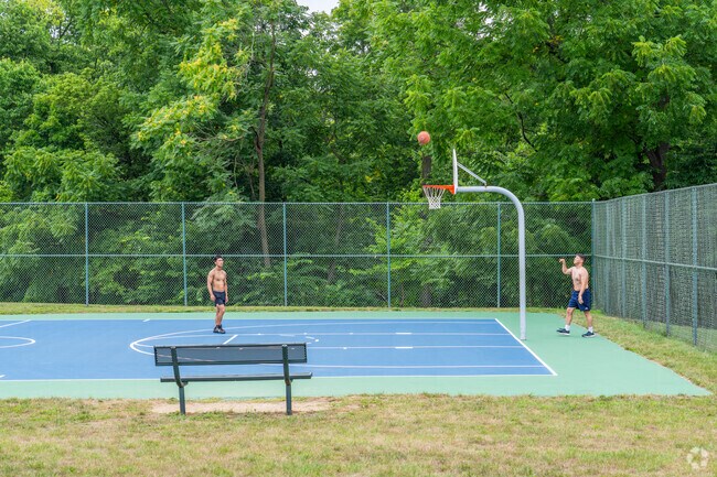 Gelder Park’s basketball courts are popular with Lower Swatara Township residents.