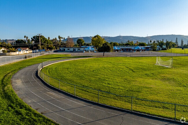 The track and field at Alvarado Intermediate School in Rowland Heights