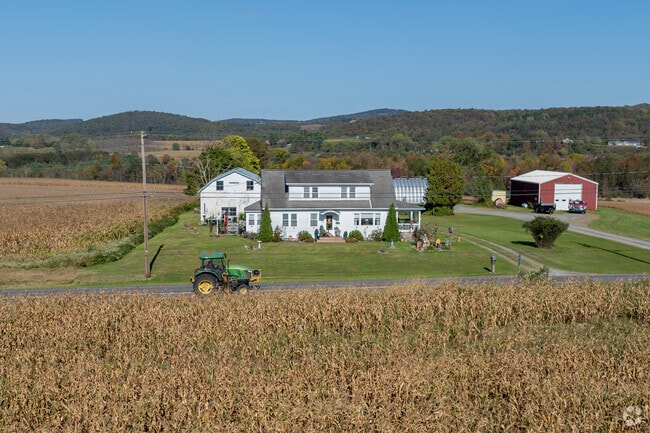 There many small family run farms in Mill Creek.