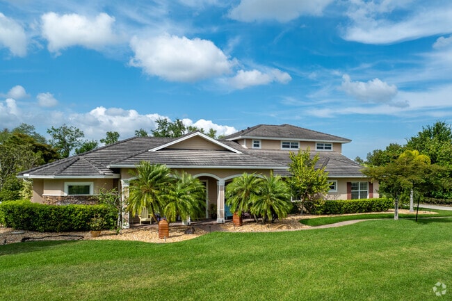 Remington Oaks includes large estate homes on wide spread lots.