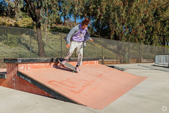 Eucalyptus Skateboard Park is a massive skate park in Greg Rogers.
