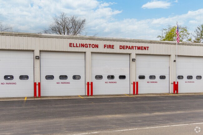 The Ellington Fire Department is a locally staffed volunteer fire company protecting the farms and homes in the area.