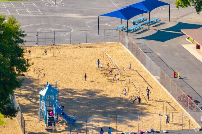 Your kids will never want to leave the playground at Ramona Elementary.