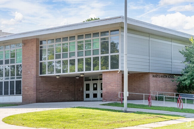 Mary B. Martin School in Hough has a student-to-teacher ratio of 11-1.