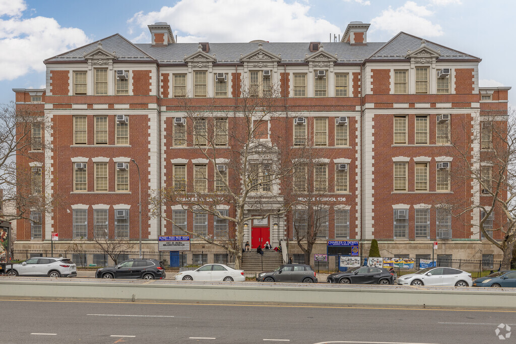 I.S 136 Charles O Dewey is a public school located in Brooklyn, NY.