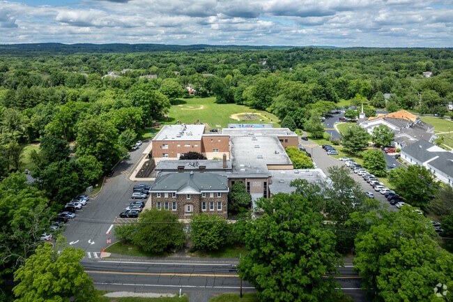 Bernards Township's Liberty Corner Elementary School is conveniently located for easy drop offs.