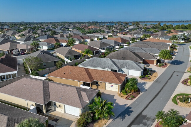 These courtyard style villas are located in the Village of Osceola Hills.