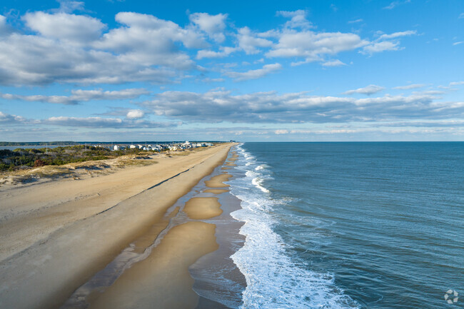 South Bethany sits right along the coastline.