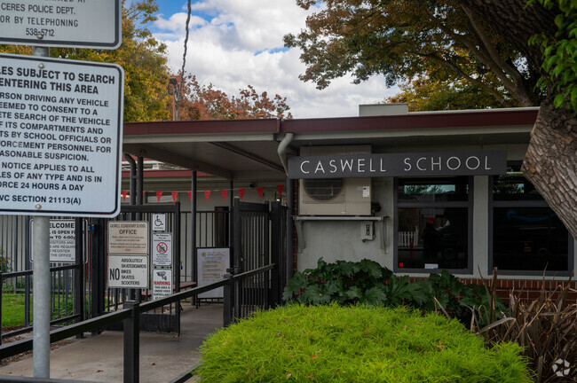 Caswell Elementary School serves students in the Ceres community.