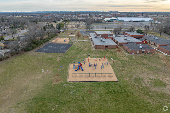 Reeves-Rogers Elementary has outdoor recreation areas for students and locals to enjoy.